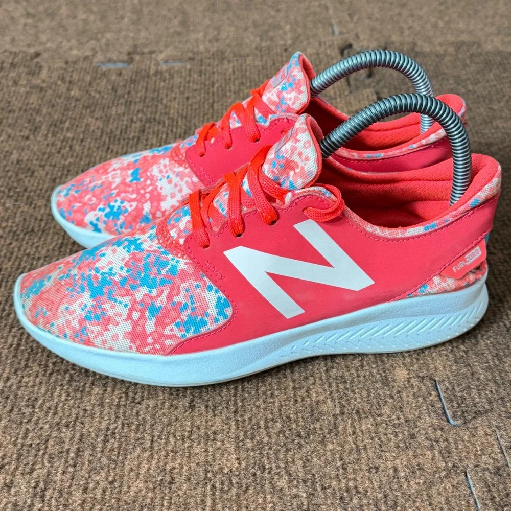 New Balance FuelCore Coast v3 Pink Blue Camo Running‎ Shoes KJCSTMDY Womens 5 A+